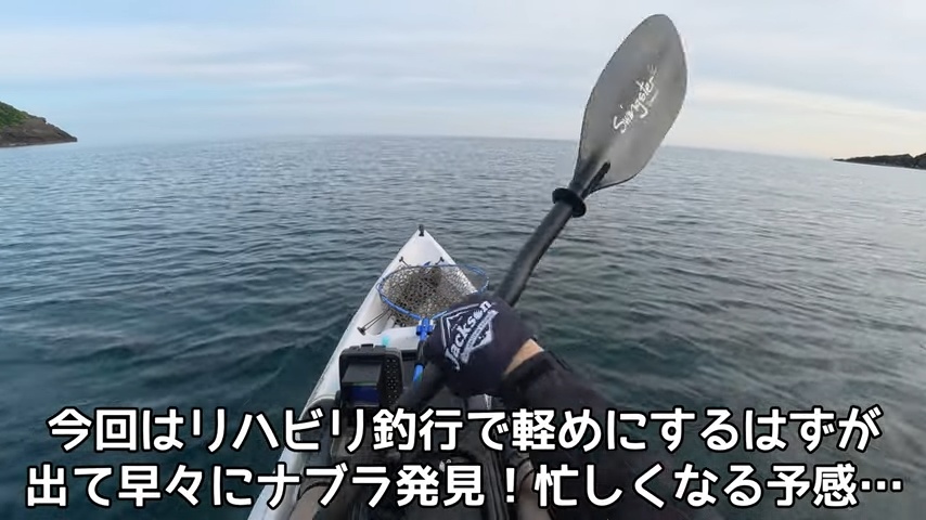 釣り系YouTuber、巨大すぎるナブラに遭遇の画像