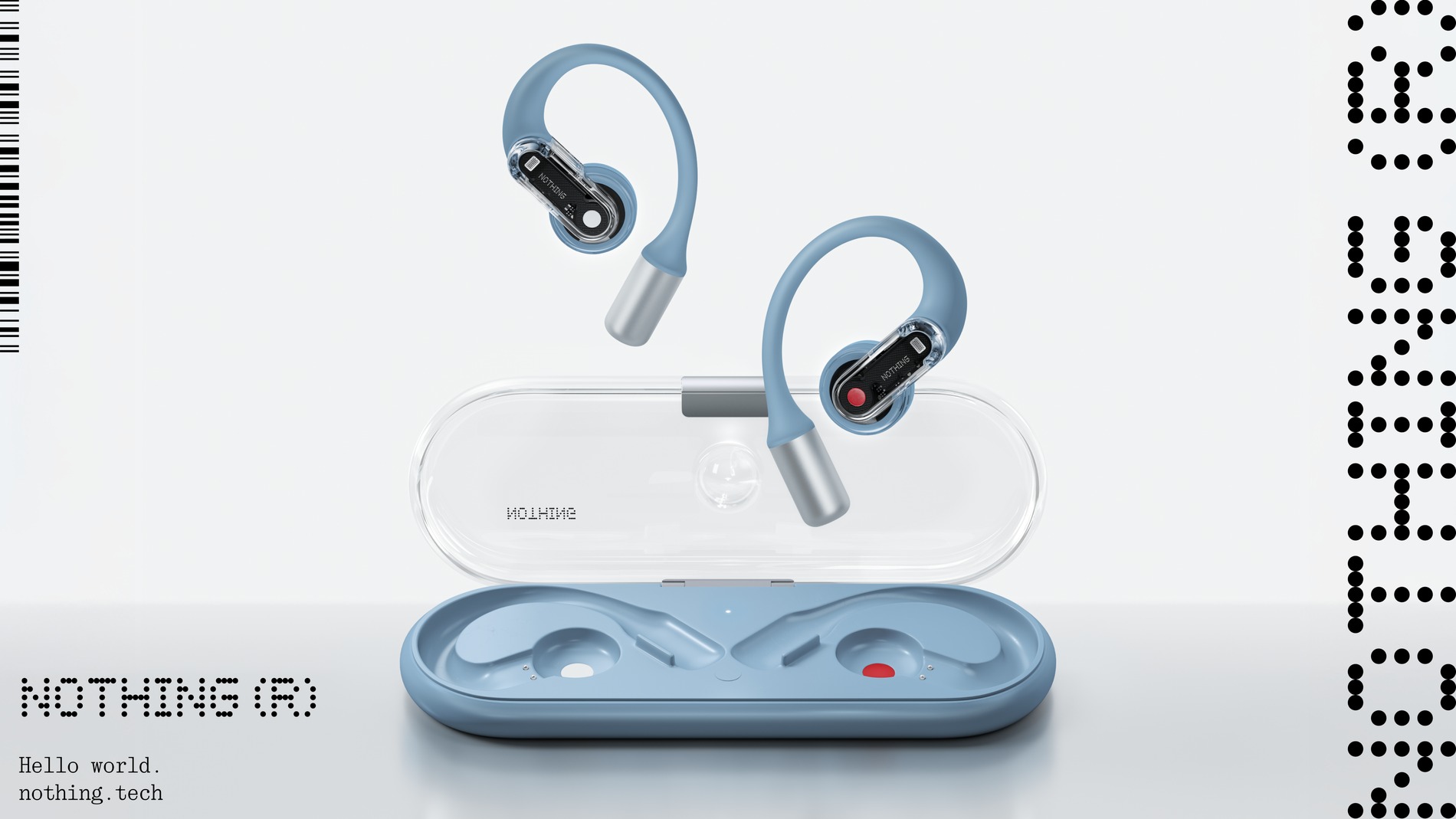 Nothing『Ear (open)』に新色ブルー登場