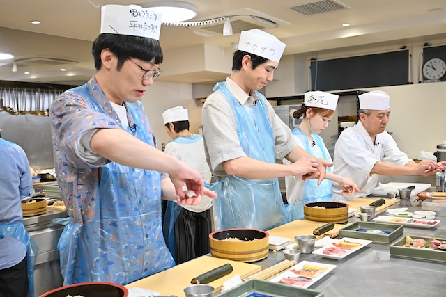 中沢元紀、杏花らが鮨アカデミー体験入学の画像