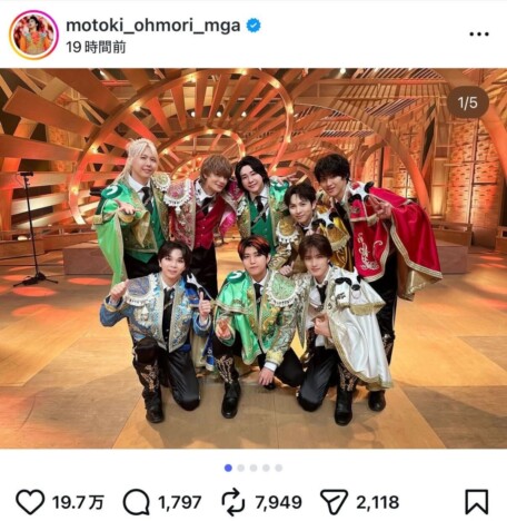 Mrs. GREEN APPLE×M!LK、夢のコラボのオフショット公開 レア衣装に「最高過ぎて滅!」「ニッコニコでかわいい」