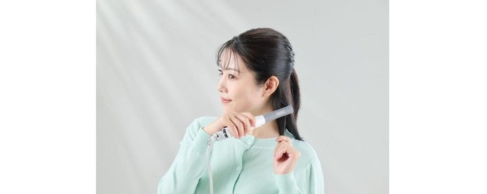 「アレンジアイロン NS340A-W」使用イメージ