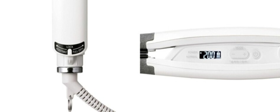 「アレンジアイロン NS340A-W」　ラク抜きプラグ