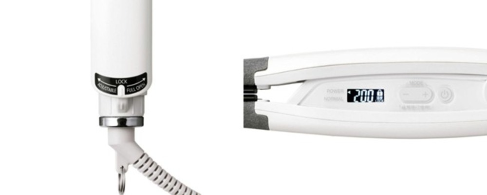 「アレンジアイロン NS340A-W」　ラク抜きプラグ