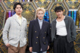 （左から）GENERATIONSの片寄涼太、小森隼、 中務裕太