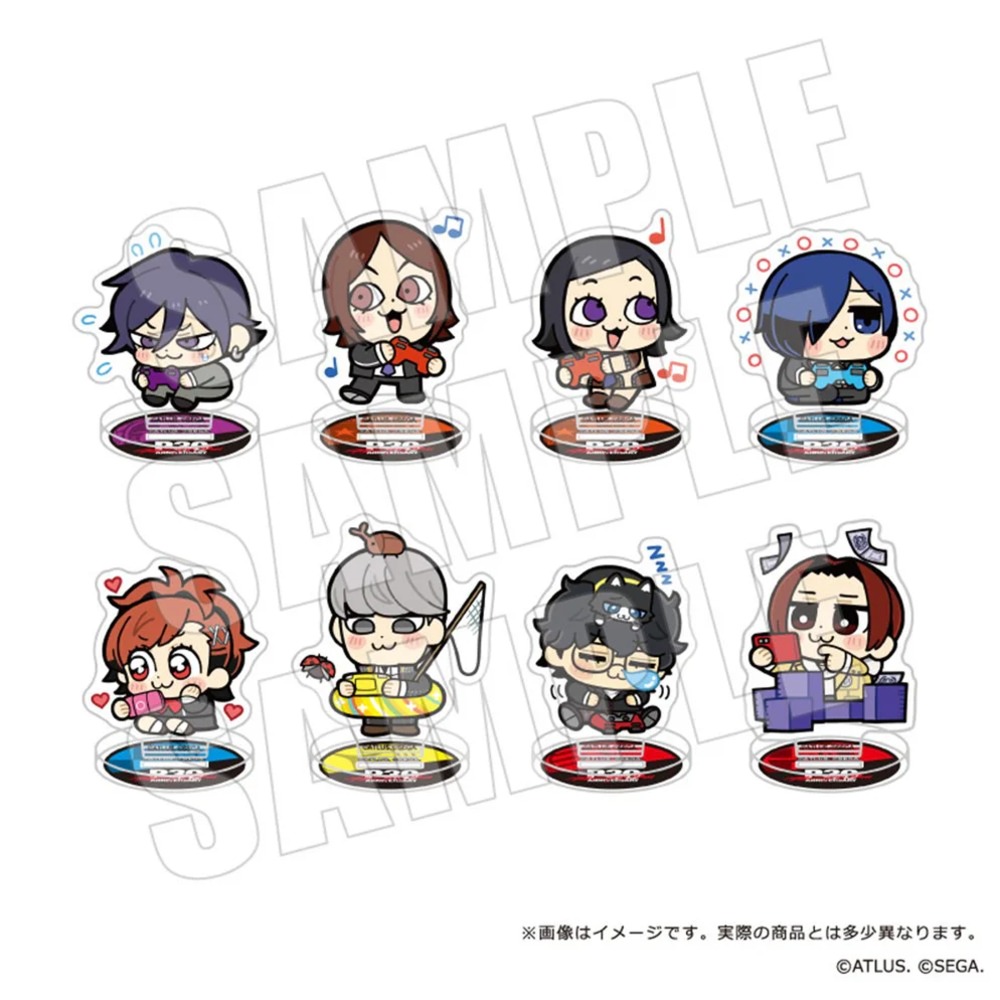 P30th　主人公×ぶくぶ　ちいさめアクリルスタンド