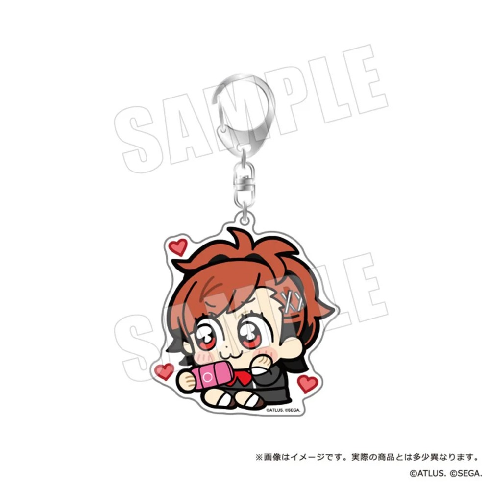P30th　主人公×ぶくぶ　おおきめアクリルキーホルダー