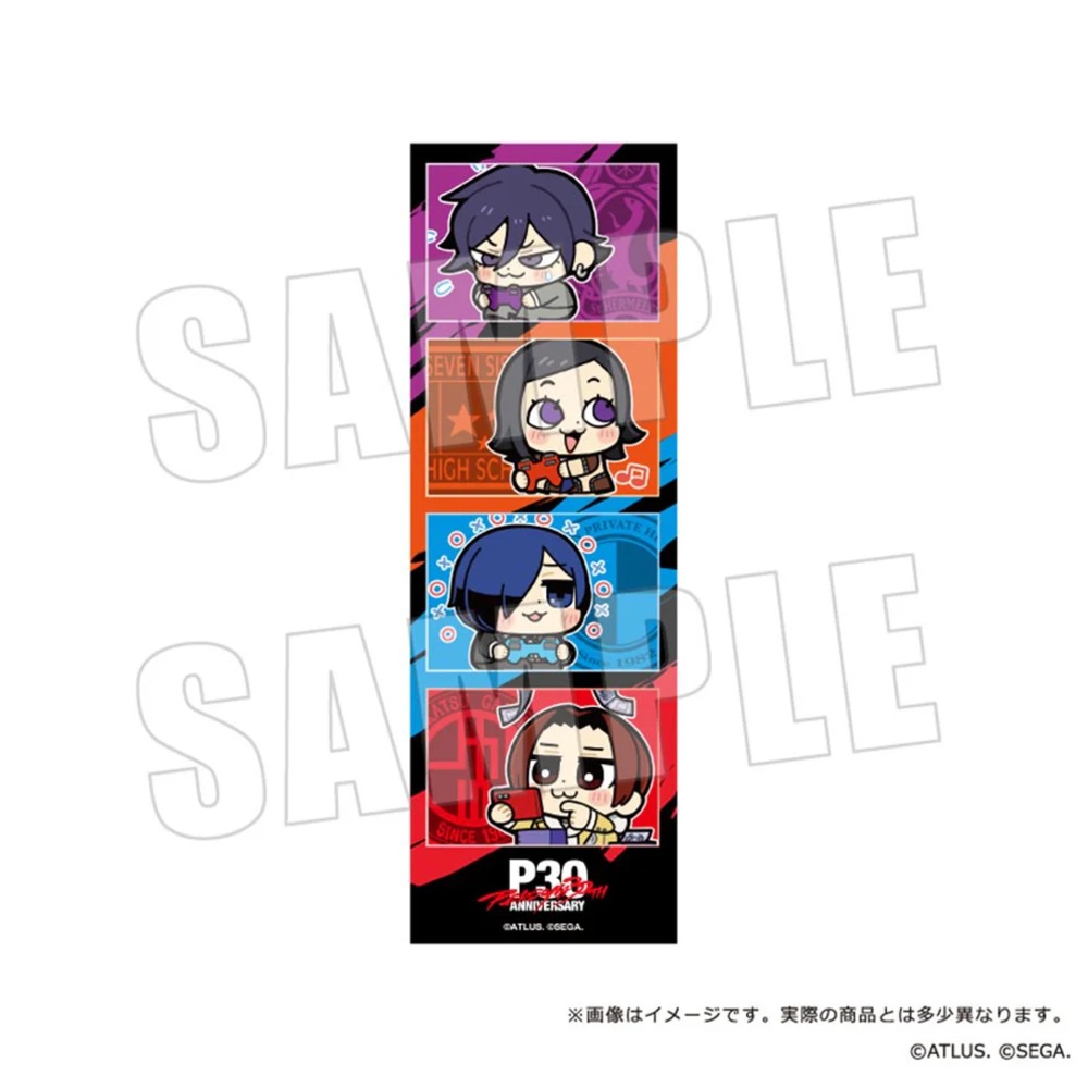 P30th　主人公×ぶくぶ　4カットステッカー