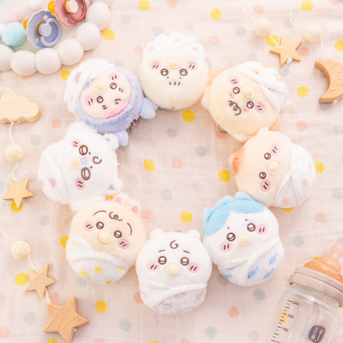 ちいかわ「Chiikawa Baby ぬいぐるみくじ」の画像