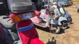 横兄が訪れたガレージ521にあるバイク