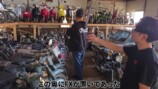 横兄が訪れたガレージ521にあるバイク