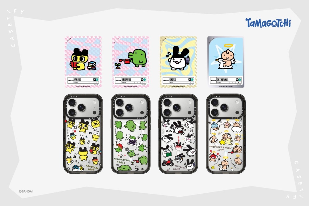 「たまごっち x CASETiFY」コレクション