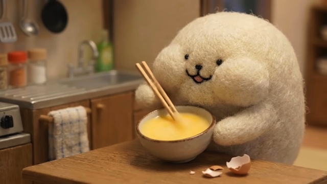 謎の爆食キャラ「しろまるくん」
