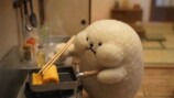 謎の爆食キャラ「しろまるくん」