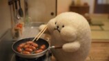 謎の爆食キャラ「しろまるくん」