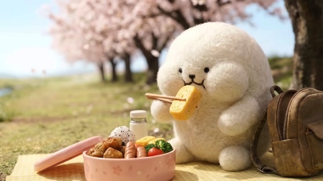 謎の爆食キャラ「しろまるくん」