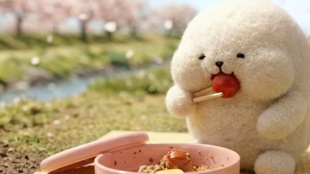 謎の爆食キャラ「しろまるくん」