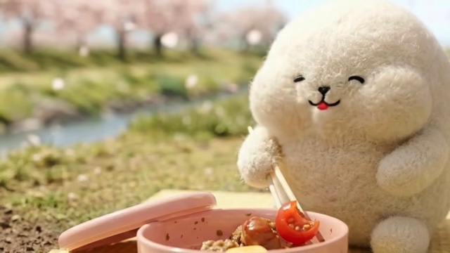 謎の爆食キャラ「しろまるくん」