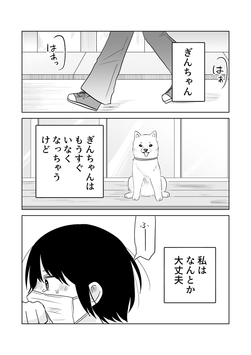 【漫画】コロナ禍に愛犬とお別れの画像