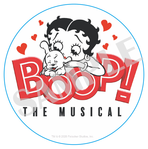 『BOOP! The Musical』オリジナルステッカー