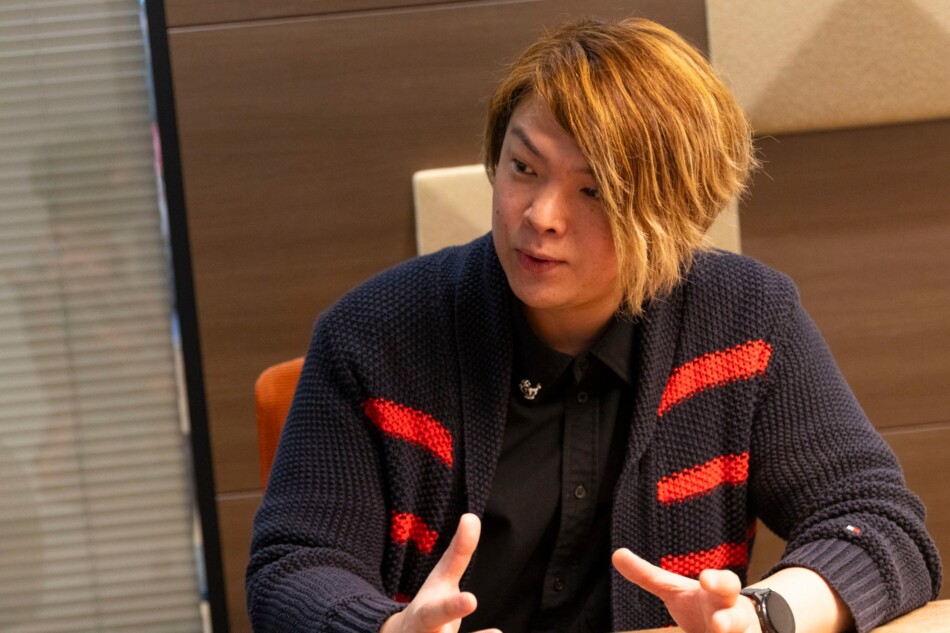 ゲームの戦略について語る藤永