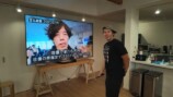 カズが紹介した100インチのテレビ