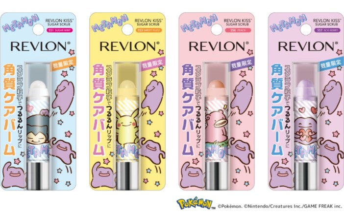 『ポケモン』メタモンがデザインされた『レブロン キス シュガー スクラブ』数量限定で発売へ