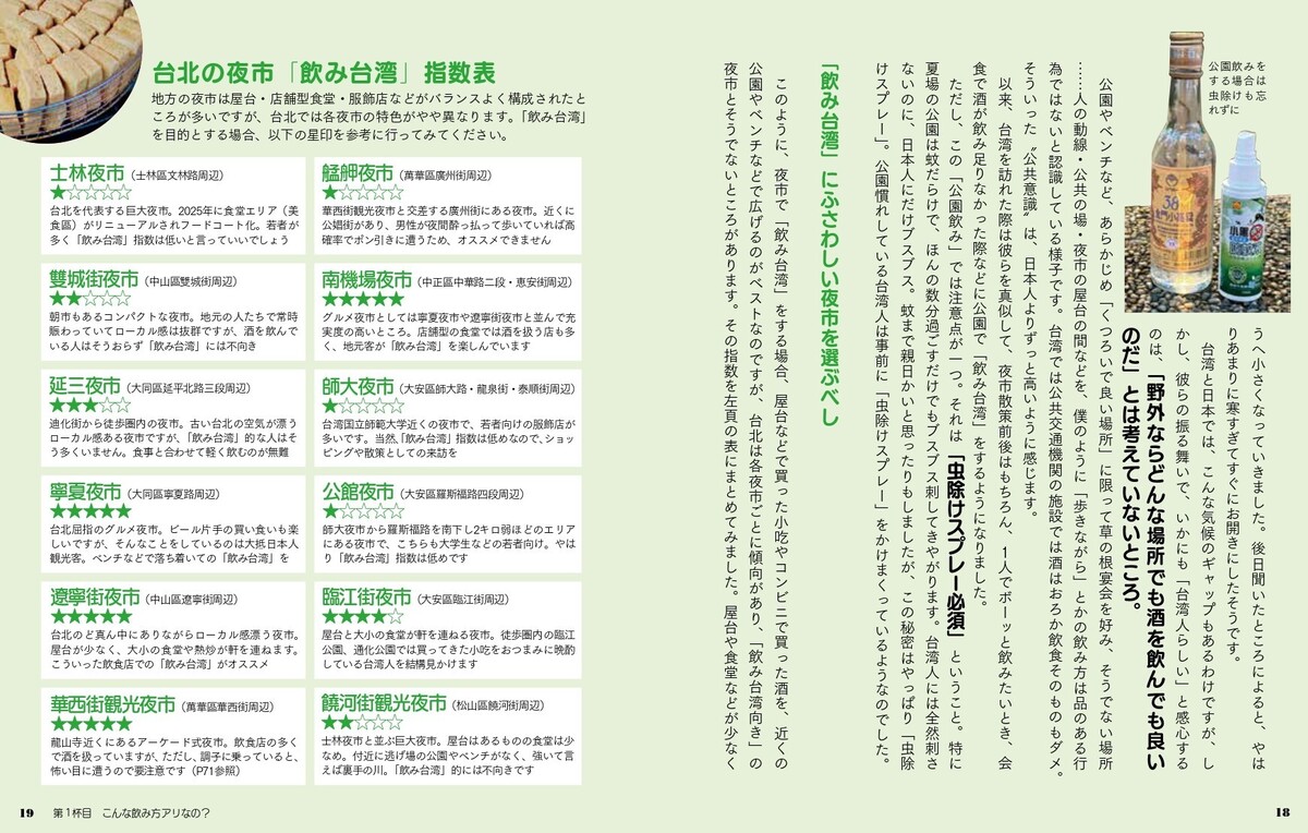 台湾酒場ガイド『飲み台湾』6月刊行　の画像