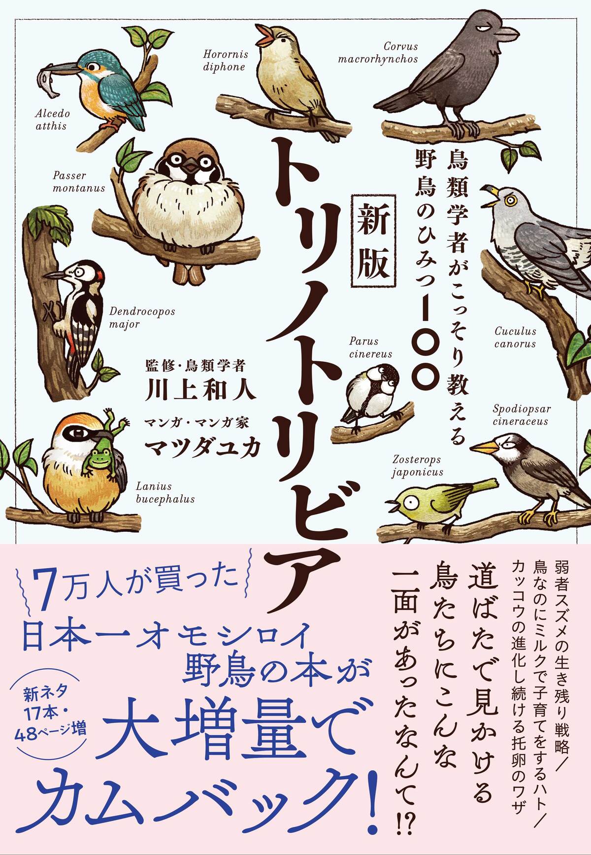 川上和人『新版トリノトリビア』7月刊行の画像
