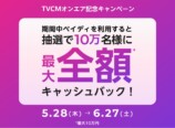 TVCMオンエア記念キャンペーン