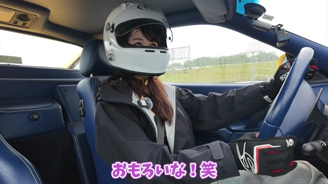 「フェラーリ F355 ベルリネッタ」で爆走するあま猫