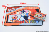 懐かしファミコンカセットがブランケットにの画像