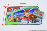 懐かしファミコンカセットがブランケットにの画像