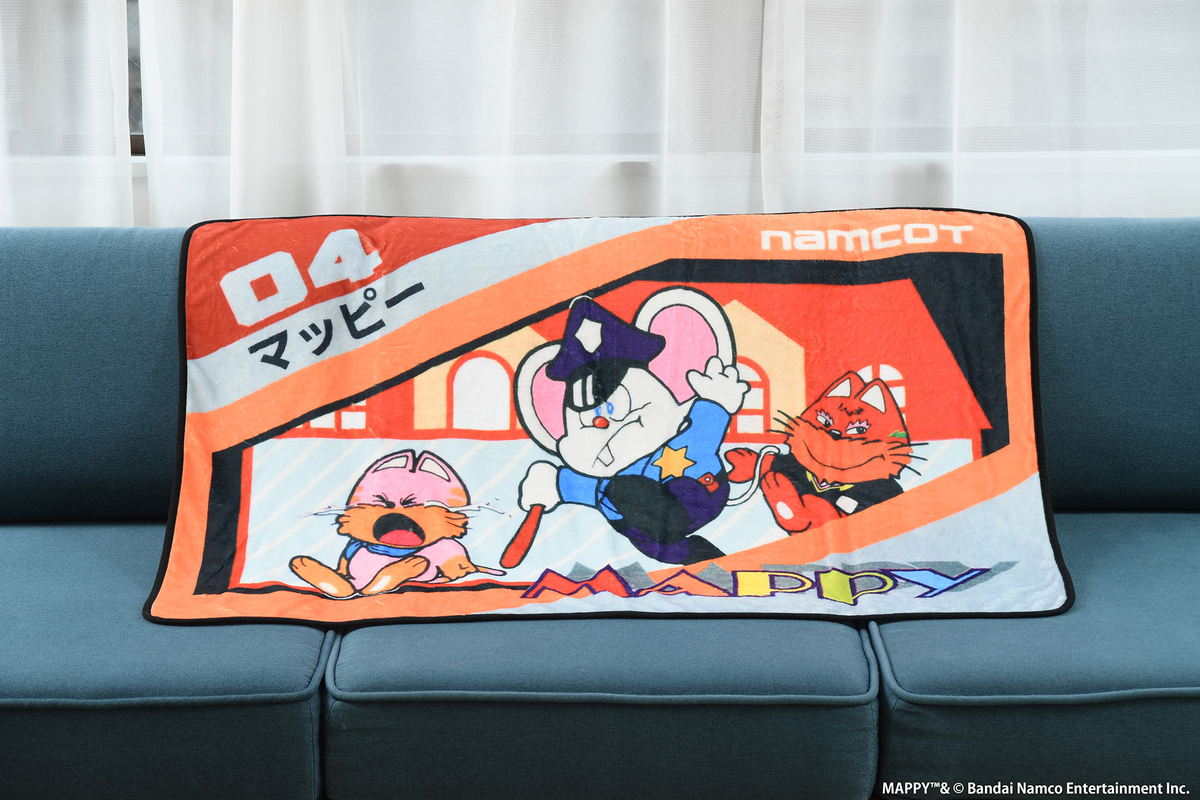 懐かしファミコンカセットがブランケットにの画像