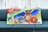 懐かしファミコンカセットがブランケットにの画像