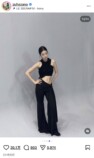 LE SSERAFIM KAZUHA、美ボディ披露の画像