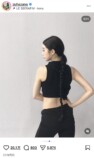 LE SSERAFIM KAZUHA、美ボディ披露の画像