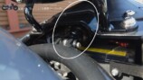 サンダーモーターズサイクルの「Softail Thunder 250」に乗るこつぶ