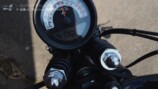 サンダーモーターズサイクルの「Softail Thunder 250」に乗るこつぶ