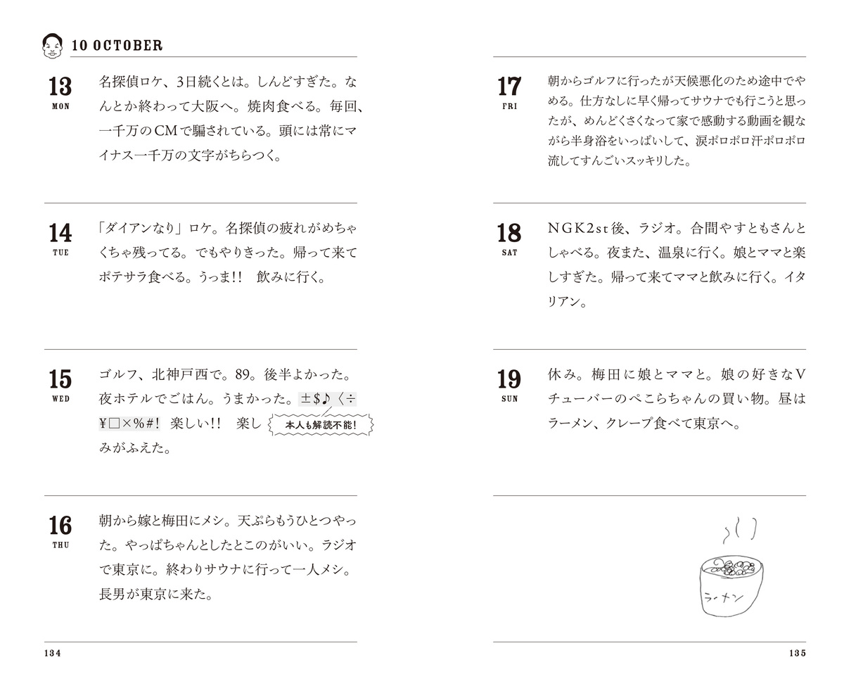 ダイアン津田、初著書『津田日記』発売の画像