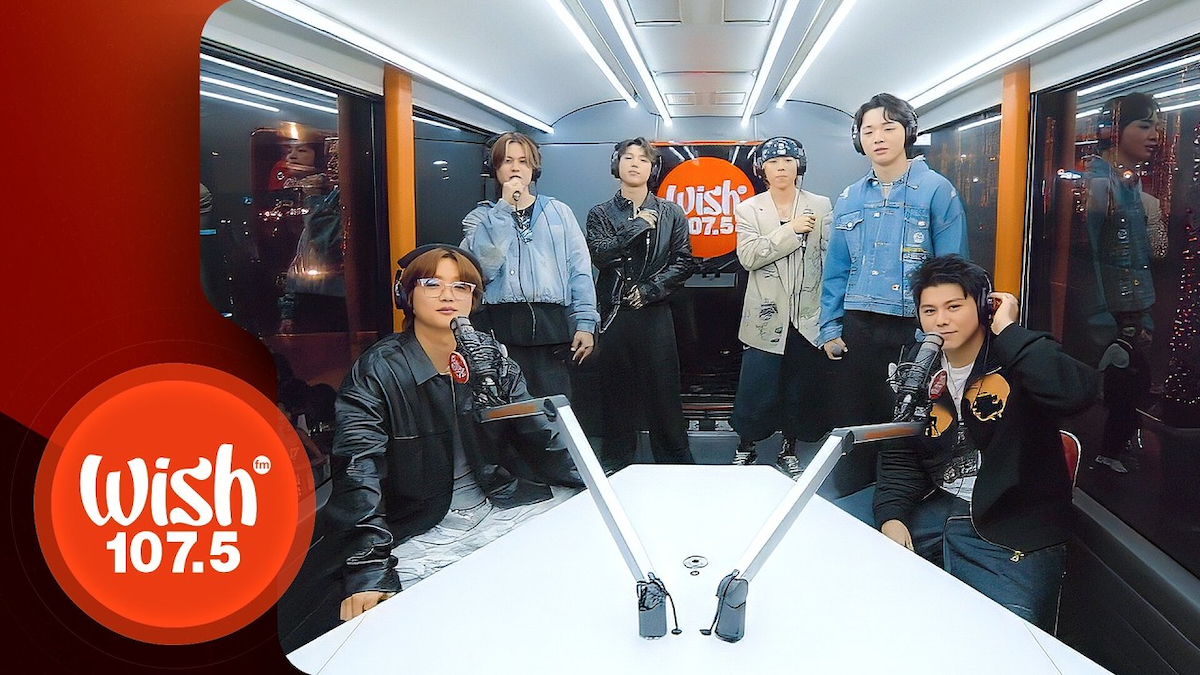 BE:FIRST performs "BE:FIRST ALL DAY" LIVE on Wish 107.5 Bus