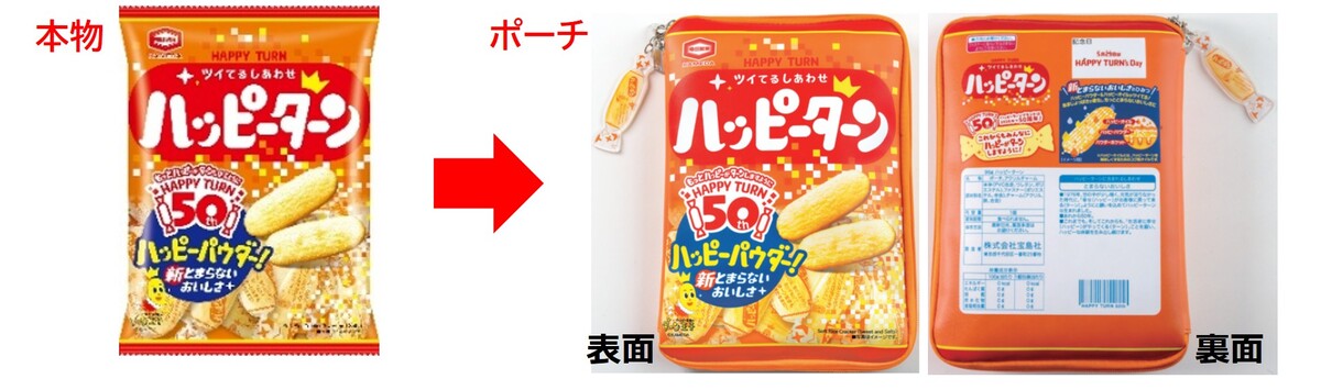 ハッピーターン50周年記念ブック5月発売の画像