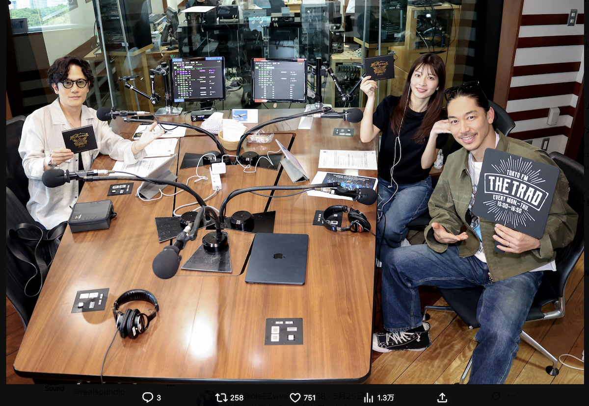 稲垣吾郎、EXILE AKIRAと11年ぶりの再会