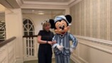 仲が宿泊した香港のディズニーランドホテルのスイートルーム
