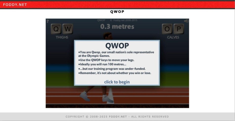 『QWOP』とゲーム実況の衝撃
