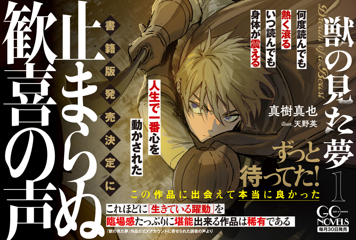 真樹真也のファンタジーが10年越しに書籍化