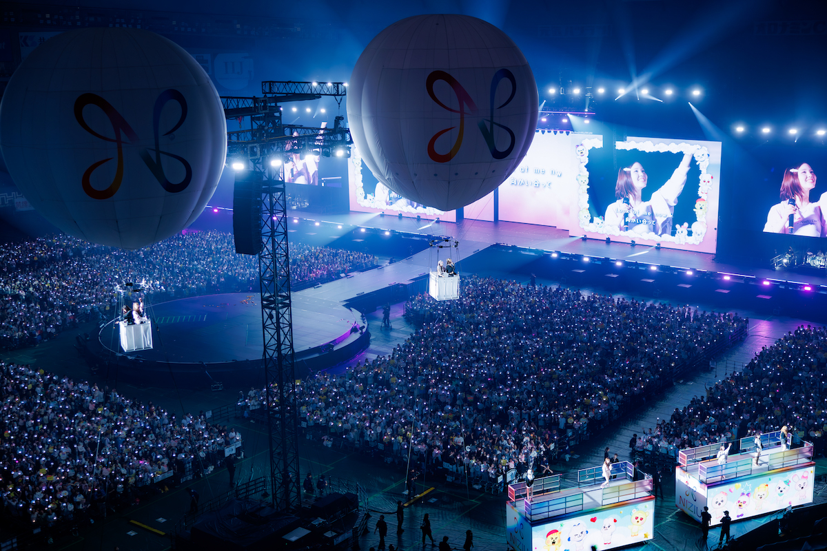 NiziU（撮影＝田中聖太郎）