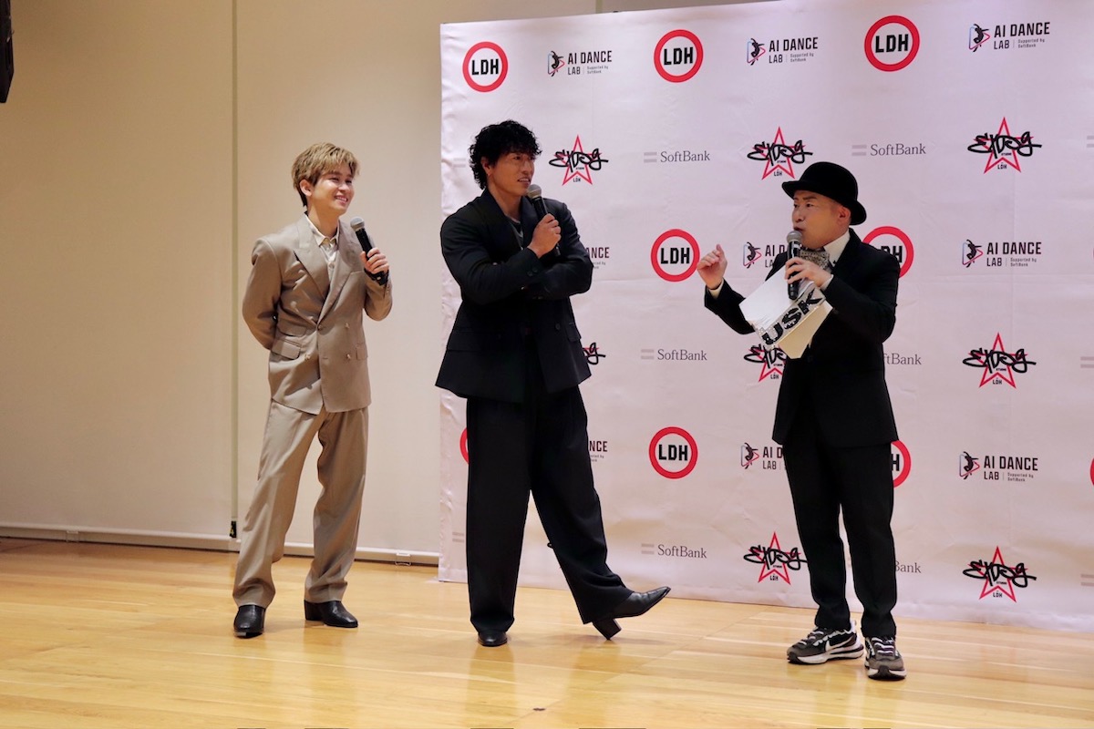 BALLISTIK BOYZ 奥田力也、GENERATIONS 中務裕太（写真=西嶋広美）