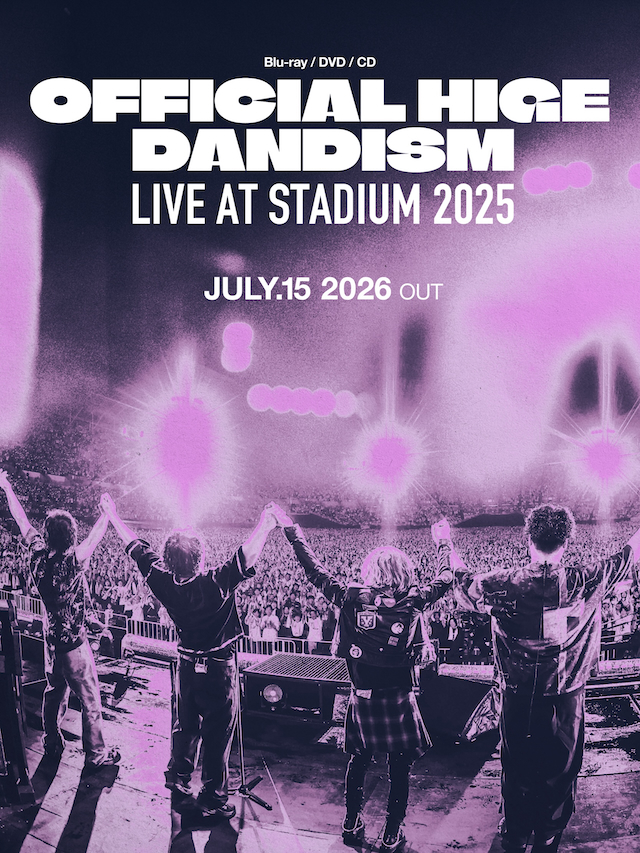 『OFFICIAL HIGE DANDISM LIVE at STADIUM 2025』キービジュアル