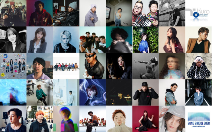 グローバル音楽制作コライティングキャンプ『SONG BRIDGE 2026』開催 MONJOE、Cup of Joeら参加