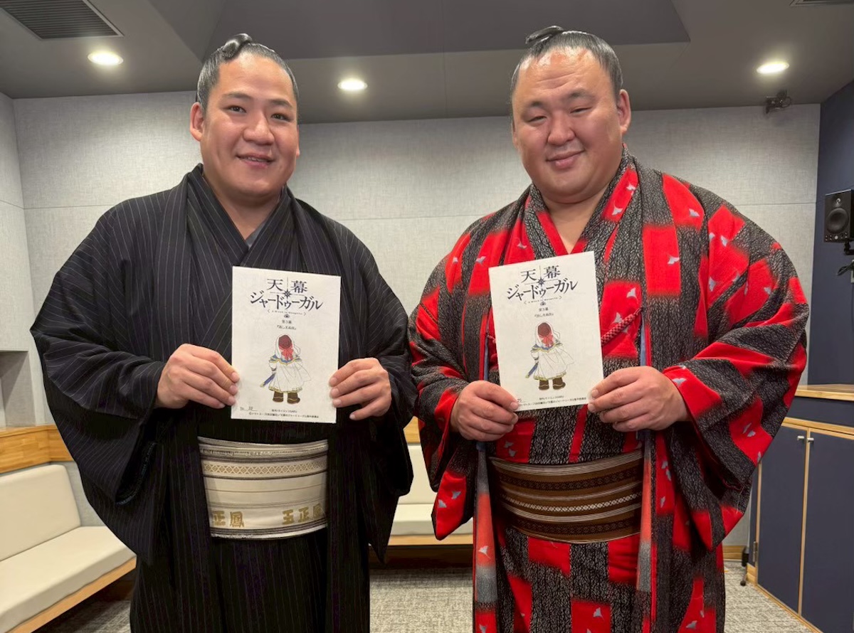 『天幕のジャードゥーガル』に現役力士が出演